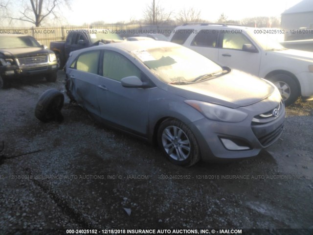 KMHD35LEXDU120329 - 2013 HYUNDAI ELANTRA GT GRAY photo 1