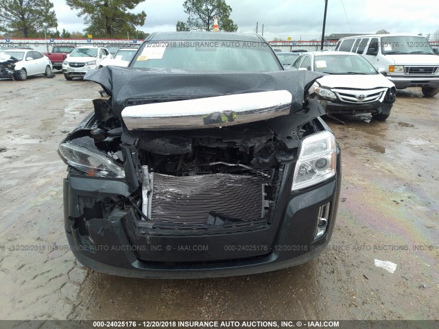 2GKALMEK4E6345354 - 2014 GMC TERRAIN SLE GRAY photo 6