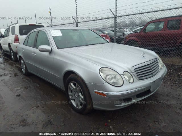 WDBUF56J66A767107 - 2006 MERCEDES-BENZ E 350 SILVER photo 1