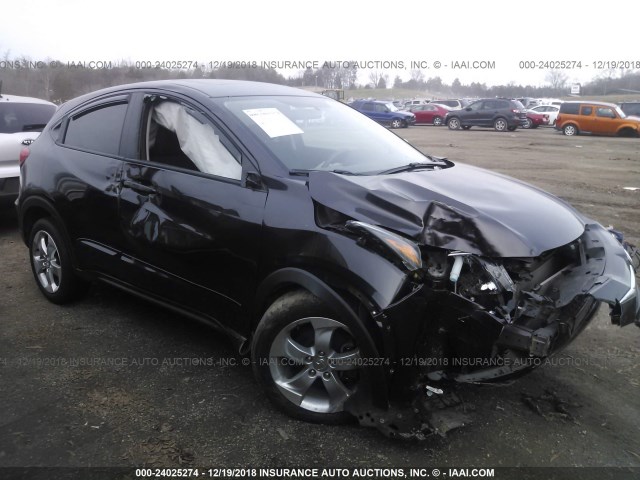 3CZRU6H51GM735232 - 2016 HONDA HR-V EX BLACK photo 1