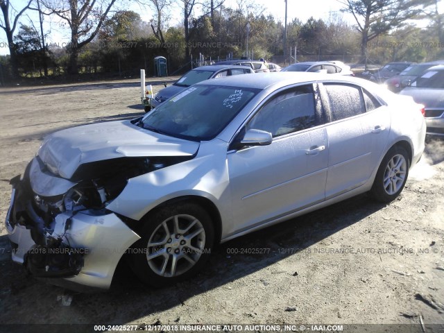 1G11C5SA2GF120851 - 2016 CHEVROLET MALIBU LIMITED LT SILVER photo 2