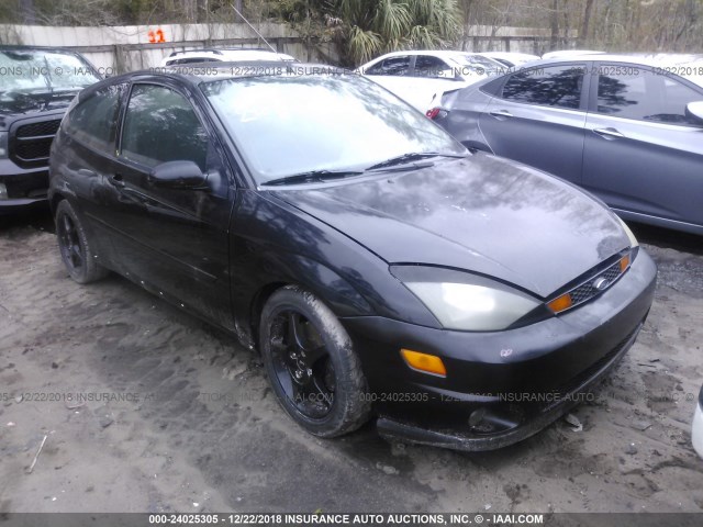 3FAHP39552R222931 - 2002 FORD FOCUS SVT BLACK photo 1