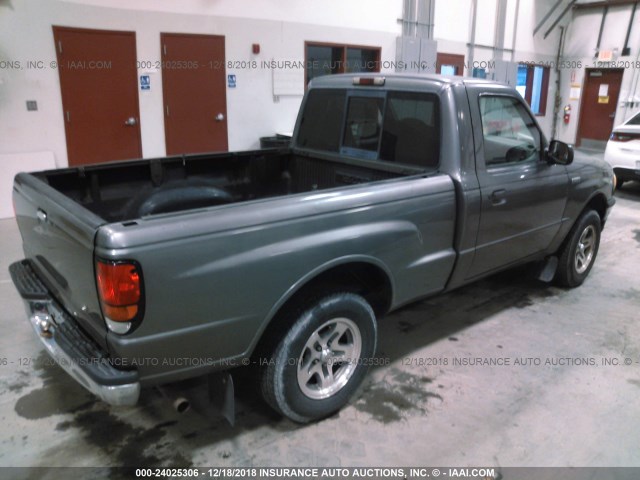 4F4YR12C4XTM32936 - 1999 MAZDA B2500 GRAY photo 4