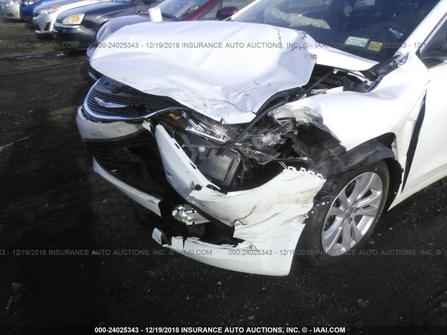 1C3CCCAB0FN655992 - 2015 CHRYSLER 200 LIMITED WHITE photo 6