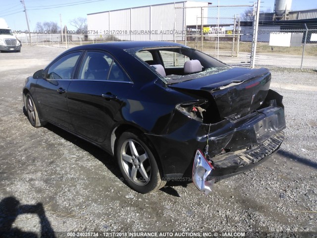 1G2ZG58N974145920 - 2007 PONTIAC G6 SE BLACK photo 3