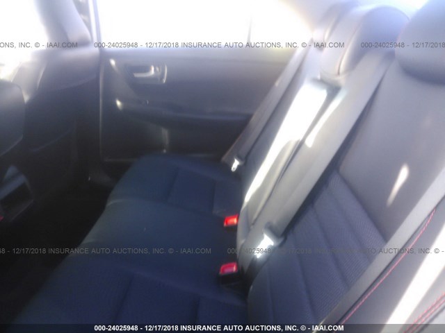 4T1BF1FK4HU799934 - 2017 TOYOTA CAMRY LE/XLE/SE/XSE BLACK photo 8