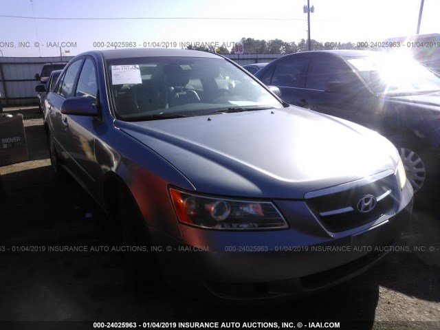 5NPEU46F57H164760 - 2007 HYUNDAI SONATA SE/LIMITED GRAY photo 1