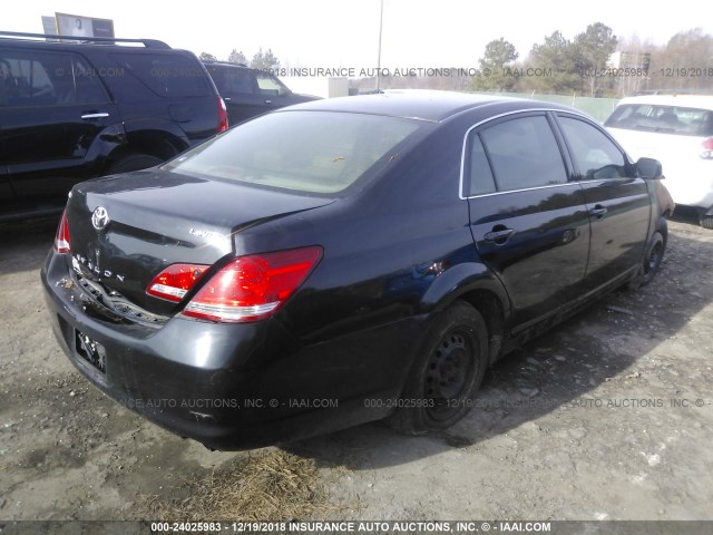 4T1BK36B57U234016 - 2007 TOYOTA AVALON XL/XLS/TOURING/LIMITED BLACK photo 4