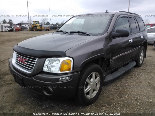 1GKDS13SX82212200 - 2008 GMC ENVOY BROWN photo 2