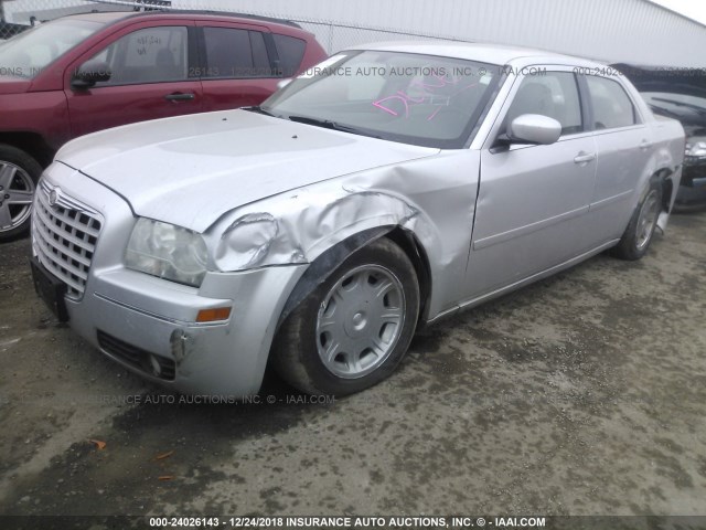 2C3AA53G55H106362 - 2005 CHRYSLER 300 TOURING SILVER photo 6