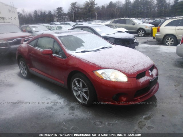 4A3AK64F68E019101 - 2008 MITSUBISHI ECLIPSE SE RED photo 1