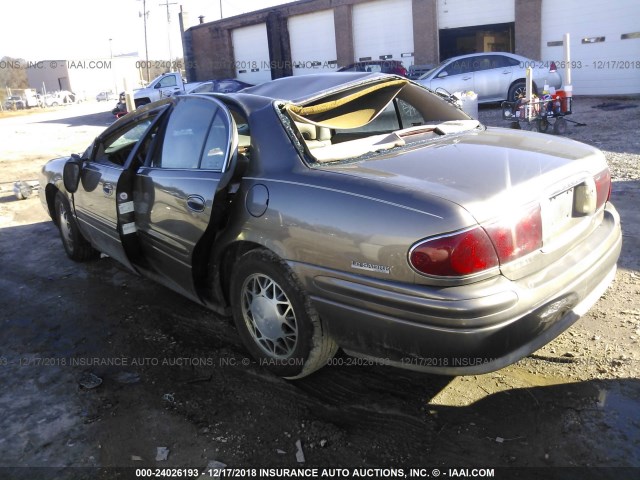 1G4HR54K62U179900 - 2002 BUICK LESABRE LIMITED BEIGE photo 3