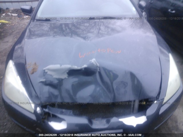 1HGCM72705A008249 - 2005 HONDA ACCORD EX GRAY photo 10