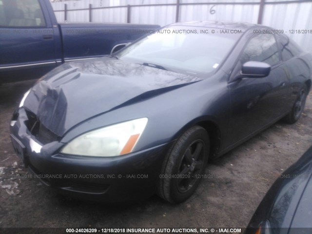 1HGCM72705A008249 - 2005 HONDA ACCORD EX GRAY photo 2
