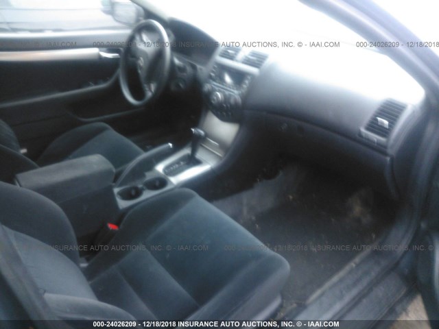 1HGCM72705A008249 - 2005 HONDA ACCORD EX GRAY photo 5