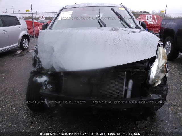 JN8AS5MT6DW541464 - 2013 NISSAN ROGUE S/SV GRAY photo 6