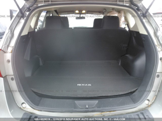 JN8AS5MT6DW541464 - 2013 NISSAN ROGUE S/SV GRAY photo 8