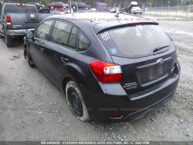 JF1GPAA61D2866079 - 2013 SUBARU IMPREZA GRAY photo 3