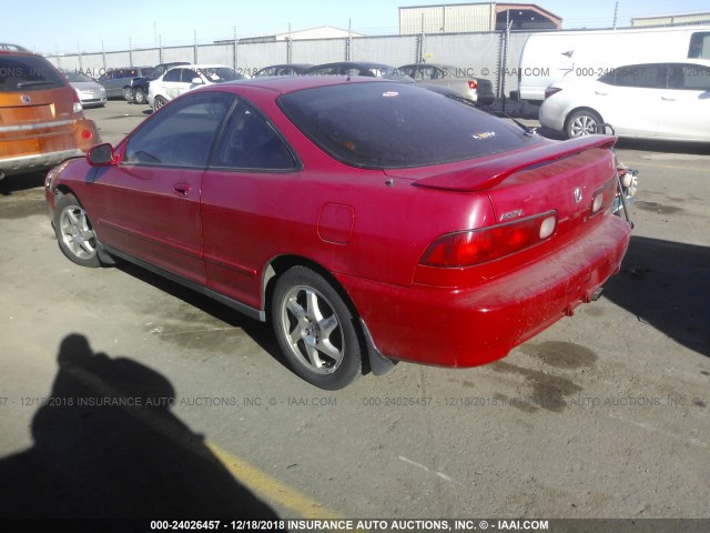 JH4DC2392YS002507 - 2000 ACURA INTEGRA GSR RED photo 3