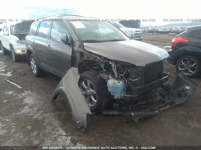 2T3DK4DVXBW037256 - 2011 TOYOTA RAV4 LIMITED BROWN photo 1