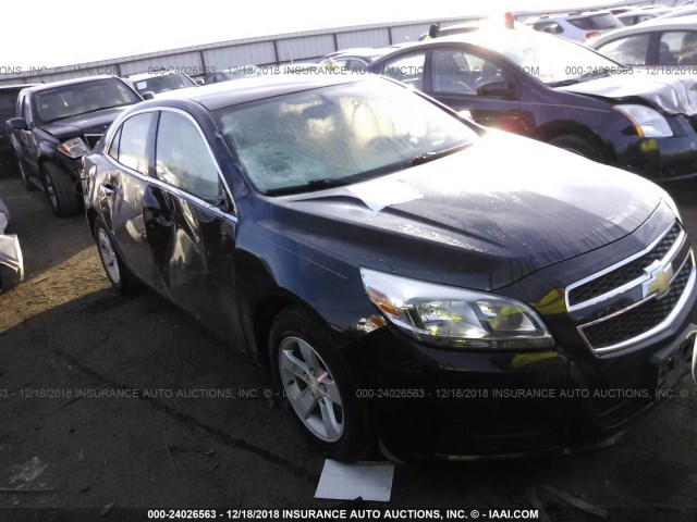 1G11B5SA2DU118494 - 2013 CHEVROLET MALIBU LS BLACK photo 1