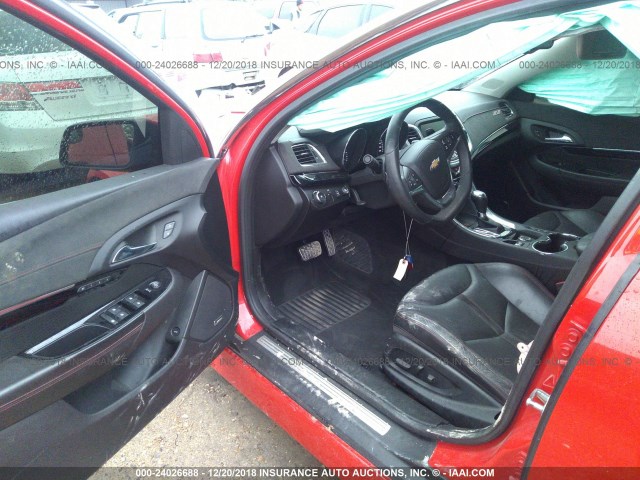 6G3F15RW1FL107354 - 2015 CHEVROLET SS RED photo 5