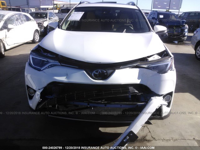 JTMWFREV8JJ155697 - 2018 TOYOTA RAV4 ADVENTURE/XLE 白色 照片 6