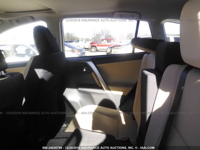 JTMWFREV8JJ155697 - 2018 TOYOTA RAV4 ADVENTURE/XLE 白色 照片 8