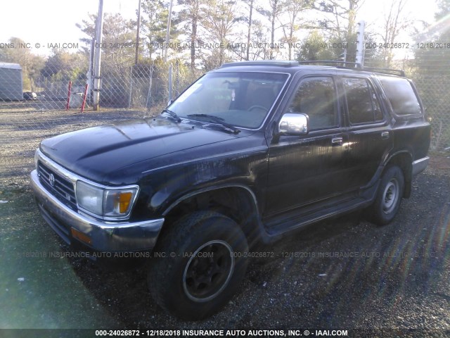 JT3VN29V8R0025506 - 1994 TOYOTA 4RUNNER VN29 SR5 BLACK photo 2