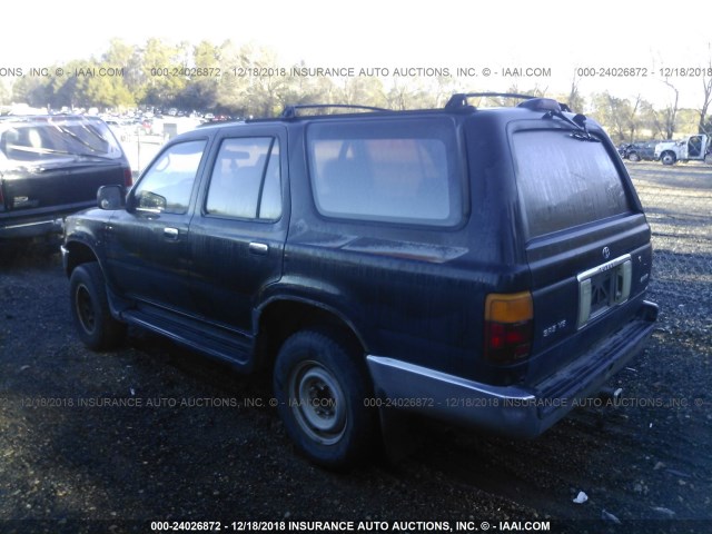 JT3VN29V8R0025506 - 1994 TOYOTA 4RUNNER VN29 SR5 BLACK photo 3