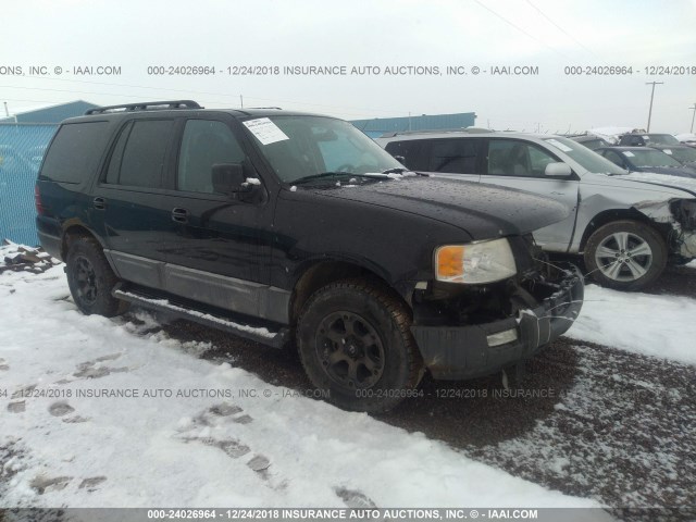 1FMPU15576LA21105 - 2006 FORD EXPEDITION XLT BLACK photo 1