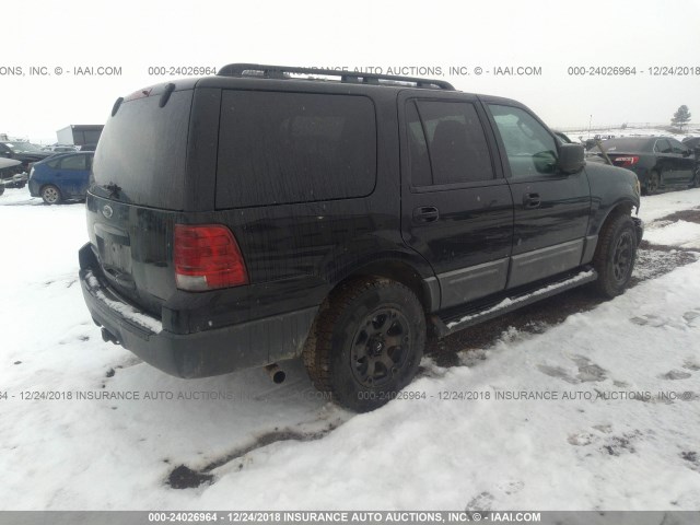 1FMPU15576LA21105 - 2006 FORD EXPEDITION XLT BLACK photo 4