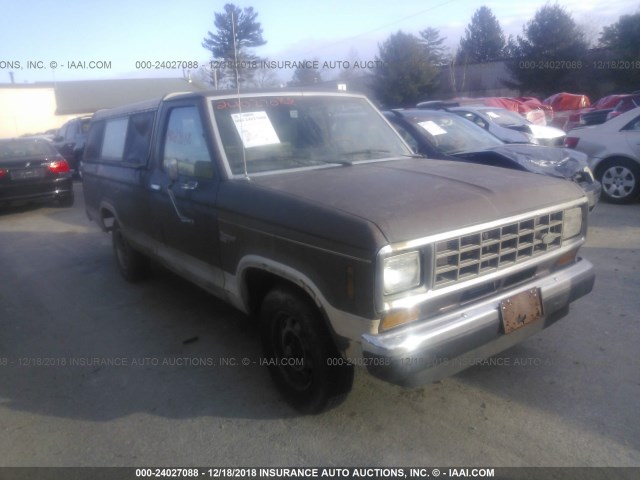 1FTBR10A1GUD00629 - 1986 FORD RANGER BROWN photo 1