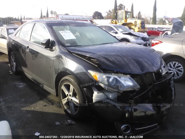 4T1BF1FKXEU438199 - 2014 TOYOTA CAMRY L/SE/LE/XLE 黑色 照片 1