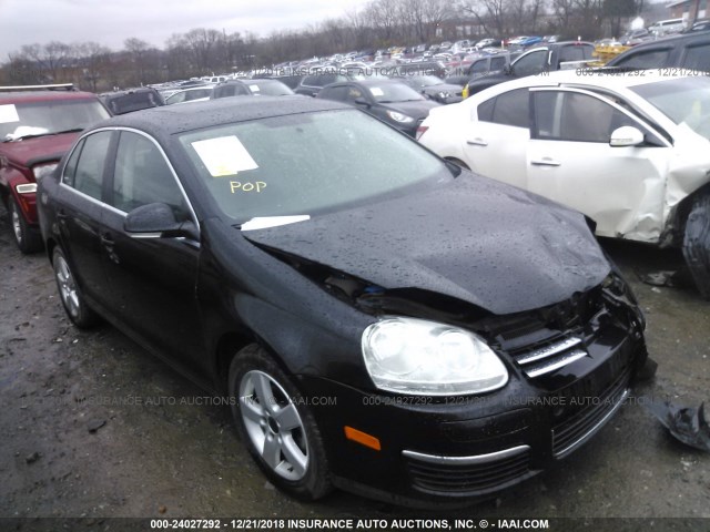 3VWRM71K09M131666 - 2009 VOLKSWAGEN JETTA SE/SEL BLACK photo 1