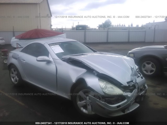 WDBWK54F16F085483 - 2006 MERCEDES-BENZ SLK 280 SILVER photo 1