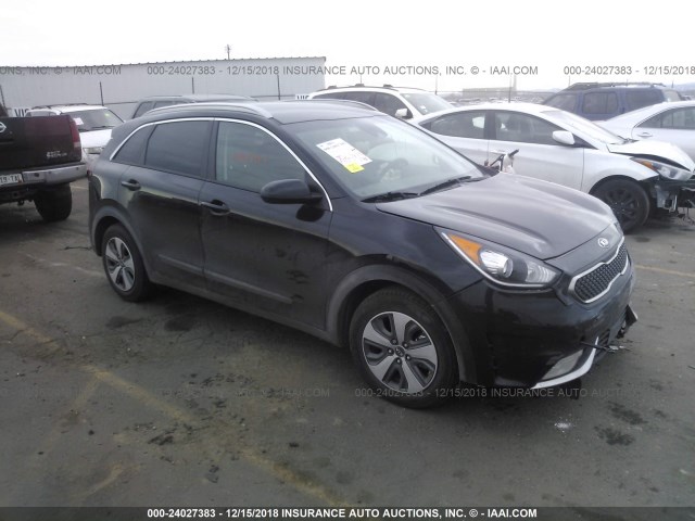 KNDCB3LC1J5156731 - 2018 KIA NIRO FE/LX BLACK photo 1