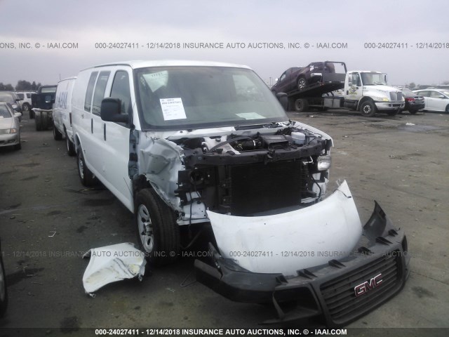 1GTS7AFX7E1117820 - 2014 GMC SAVANA G1500 WHITE photo 6