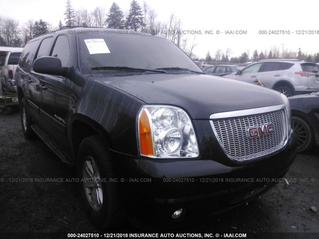 1GKS2KE75CR149075 - 2012 GMC YUKON XL K1500 SLT BLACK photo 1