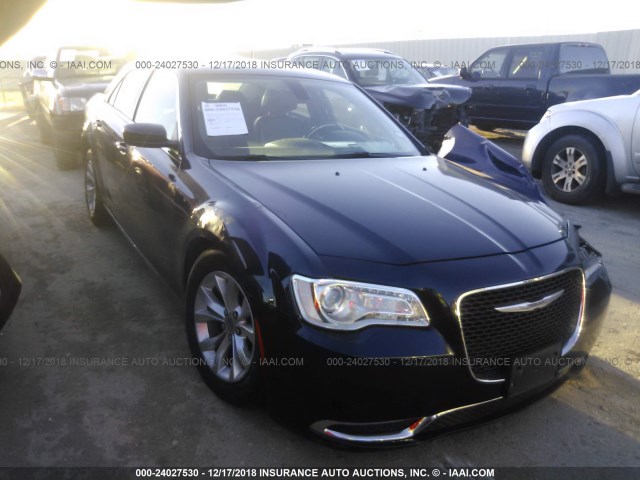 2C3CCAAG9GH224271 - 2016 CHRYSLER 300 LIMITED BLUE photo 1