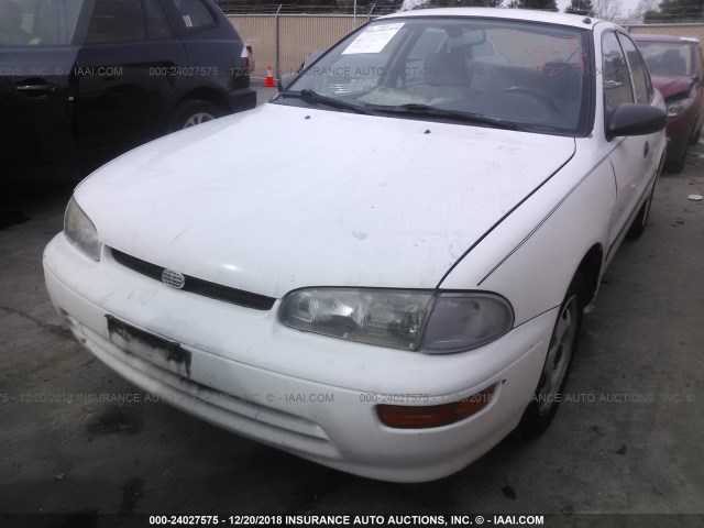 1Y1SK5367RZ003191 - 1994 GEO PRIZM LSI WHITE photo 2