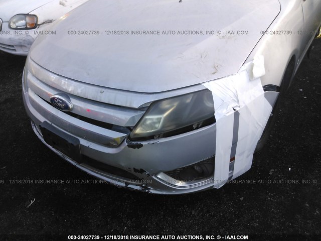 3FADP0L34AR377232 - 2010 FORD FUSION HYBRID SILVER photo 6