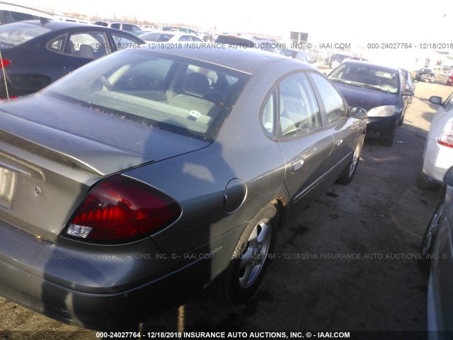 1FAFP55S03G240373 - 2003 FORD TAURUS SES GRAY photo 4