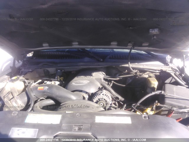 2GCEC19T8Y1338276 - 2000 CHEVROLET SILVERADO C1500 GRAY photo 10