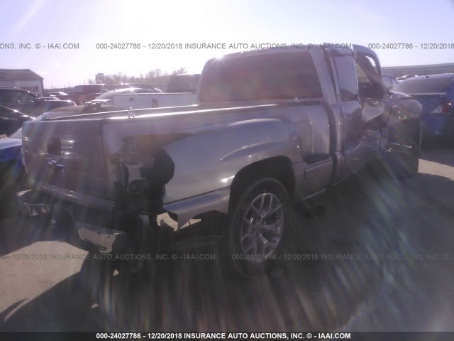 2GCEC19T8Y1338276 - 2000 CHEVROLET SILVERADO C1500 GRAY photo 4