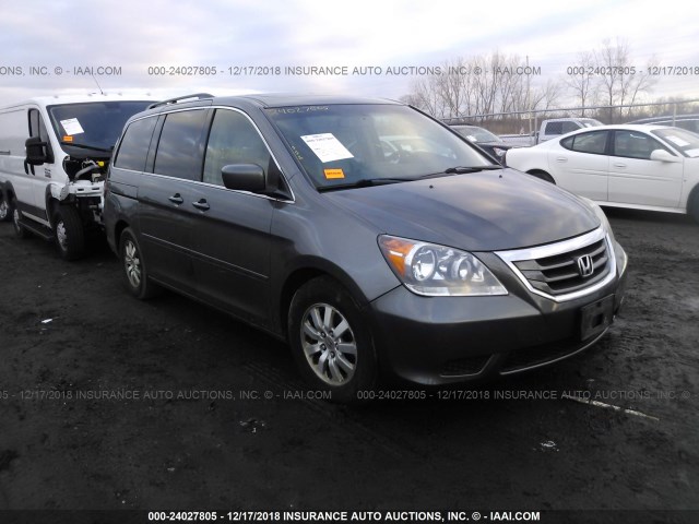 5FNRL38618B021283 - 2008 HONDA ODYSSEY EXL GRAY photo 1