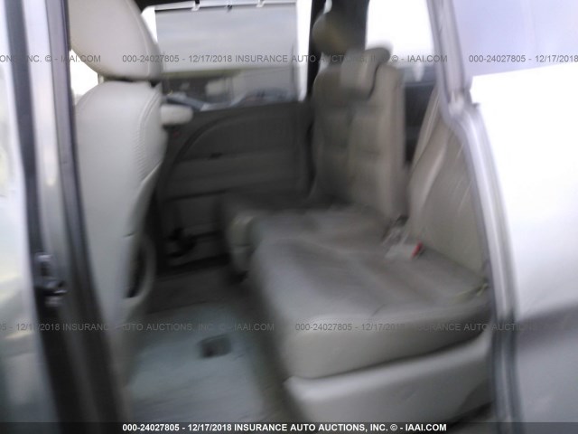 5FNRL38618B021283 - 2008 HONDA ODYSSEY EXL GRAY photo 8