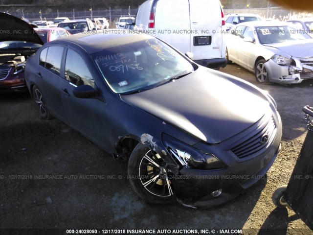 JN1CV6AR4CM677020 - 2012 INFINITI G37 BLACK photo 1