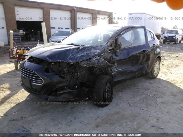 3FADP4TJ1EM150864 - 2014 FORD FIESTA S BLACK photo 2