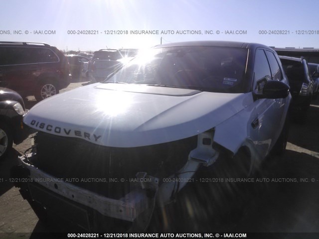 SALCT2BG9GH602488 - 2016 LAND ROVER DISCOVERY SPORT HSE LUXURY WHITE photo 2